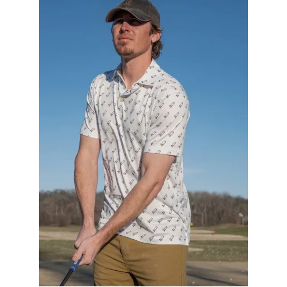 NWT. PUMA Golf Polo Bright White XS UV Protection. Stretch. Special Edition.